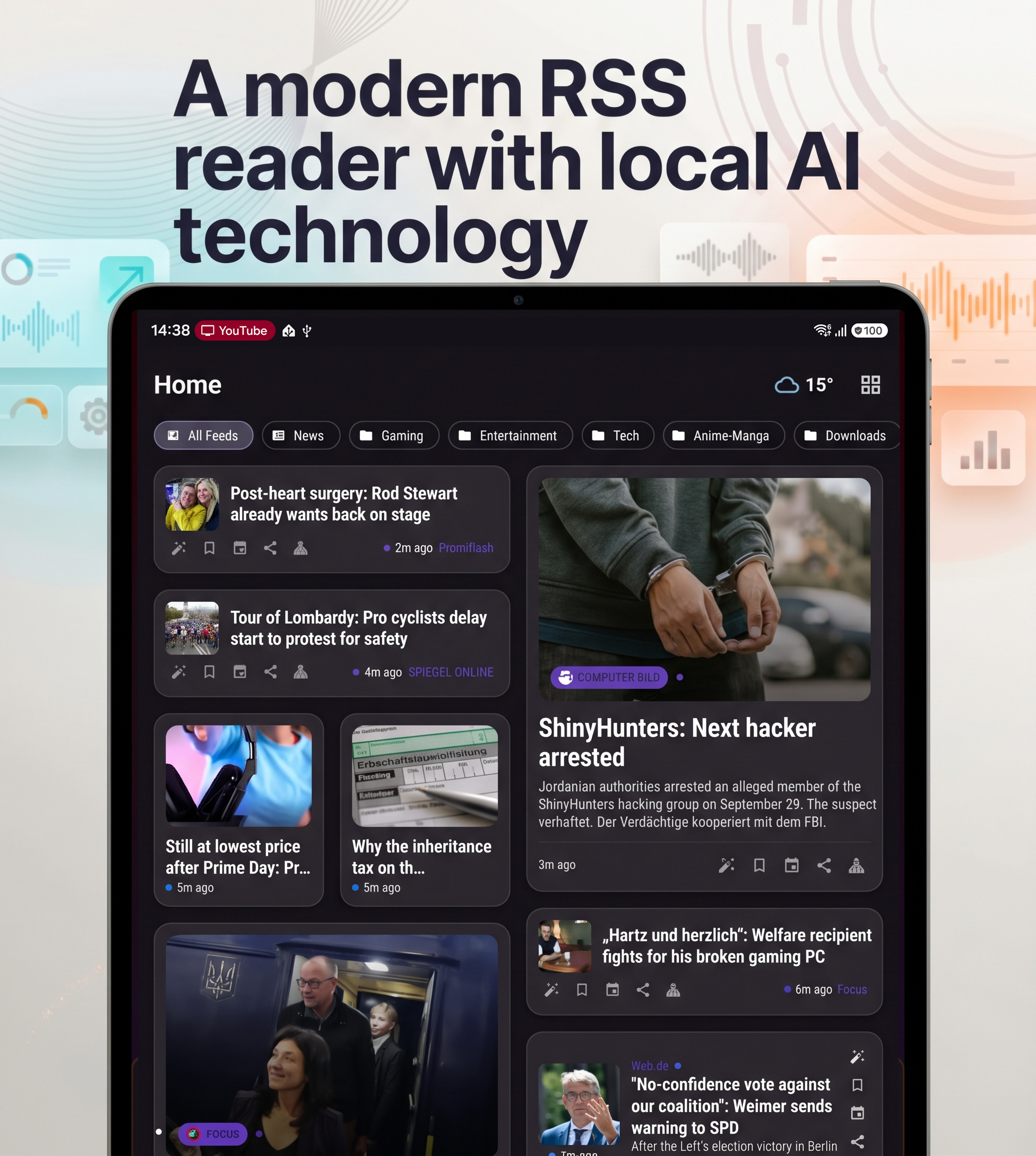 Dual-Pane Reader Layout